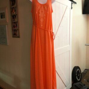 California Happenings Sleeveless Maxi Dress